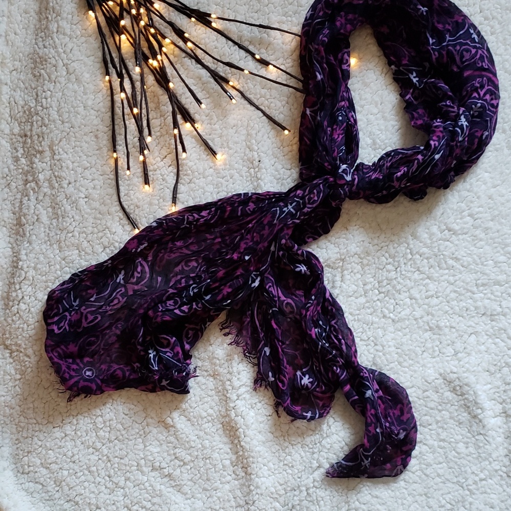 Purple Scarf